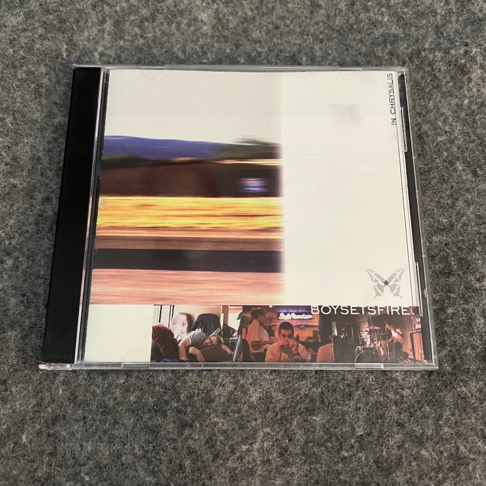 BOYSETSFIRE 1998 In Chrysalis CD Initial Records Boy Sets Fire